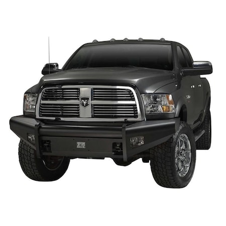 Fab Fours 19-C RAM 2500/3500 NEW BODY STYLE BLACK STEEL ELITE FRONT BUMPER W/NO GUARD DR19-Q4461-1